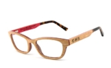 COR - Fassung und Brille aus Holz COR-008
