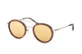 Kerbholz Berthold Walnut, Round Sonnenbrillen, Braun