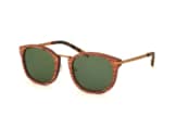 Kerbholz Herrmann Rosewood, Square Sonnenbrillen, Braun