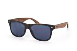 Wood Fellas Lehel 10757 havanna/grey, Square Sonnenbrillen, Havana