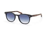 Wood Fellas Schwabing 10759 5108, Round Sonnenbrillen, Schwarz